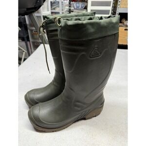 Kamik Men's Ice Crusher Olive Green Waterproof Insulated Snow Boot Size 13